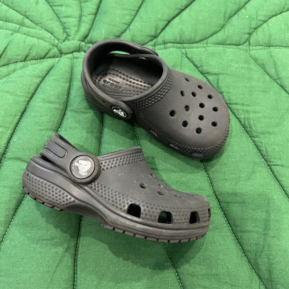 Crocs Black Toddler 6 Clogs Water Shoes